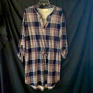 Bobbie Brooks-long sleeve dress, gently used, XL